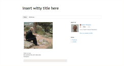 Desktop Screenshot of cooperthompson.com