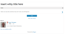 Tablet Screenshot of cooperthompson.com
